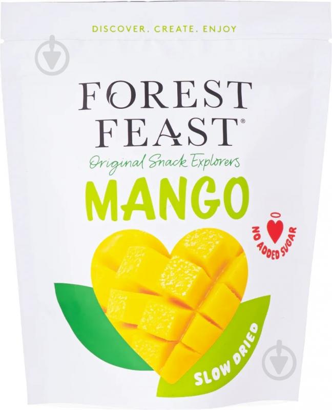 Манго Forest Feast сушеный 130г - фото 1 Манго Forest Feast сушеный 130г - фото 1