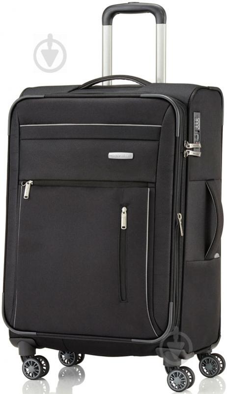 Чемодан Travelite Capri Black 77 л черный 089848 01 - фото 1