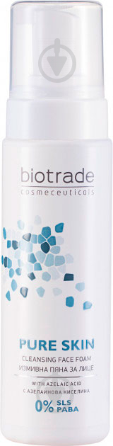 Пінка для вмивання Biotrade Pure Skin делікатна c ефектом звуження пор і зволоження 150 мл - фото 1
