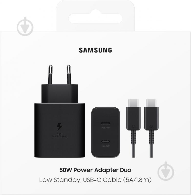 Зарядное устройство Samsung 50W Power Adapter (EP-T5020XBEGWW) - фото 5