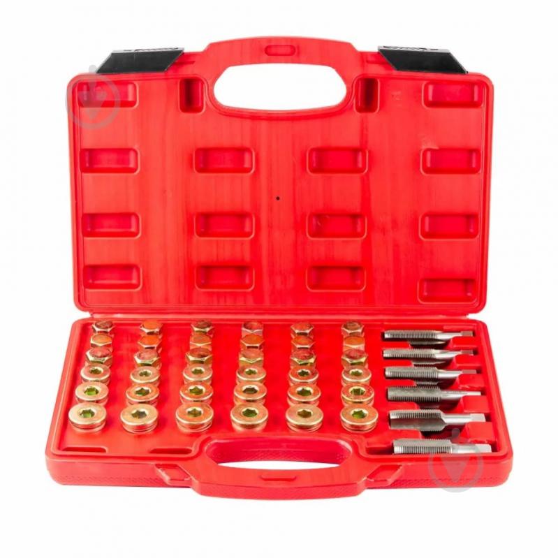 Набор футорок Forsage для восстановления резьбы маслосливных отверстий - фото 1 Набор футорок Forsage для восстановления резьбы маслосливных отверстий - фото 1