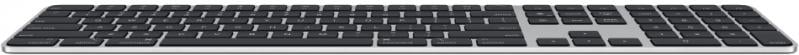 Клавиатура беспроводная Apple Keyboard with Touch ID and Numeric Keypad for Mac models with Apple silicon (MMMR3UA/A) black - фото 2