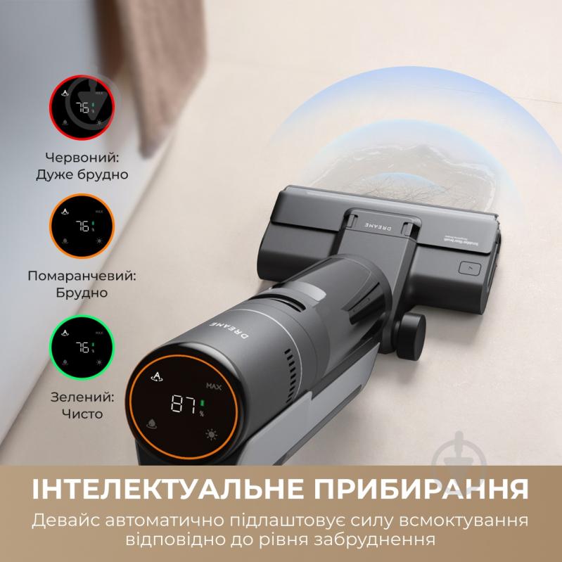 Пылесос моющий DREAME H12S black - фото 3