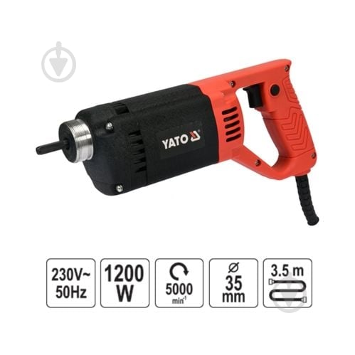 Вибратор для бетона YATO YT-82600 - фото 4