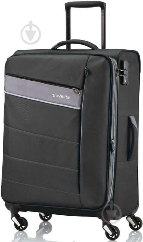 Чемодан Travelite Kite Black 77 л черный 089948 01 - фото 1 Чемодан Travelite Kite Black 77 л черный 089948 01 - фото 1
