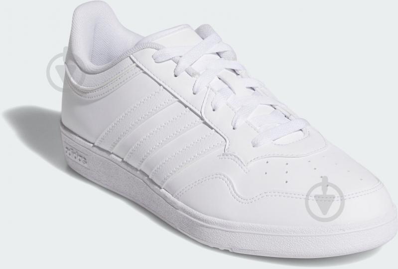 Кросівки чоловічі демісезонні Adidas HOOPS 4.0 JH6141 р.40 2/3 білі - фото 3 Кросівки чоловічі демісезонні Adidas HOOPS 4.0 JH6141 р.40 2/3 білі - фото 3