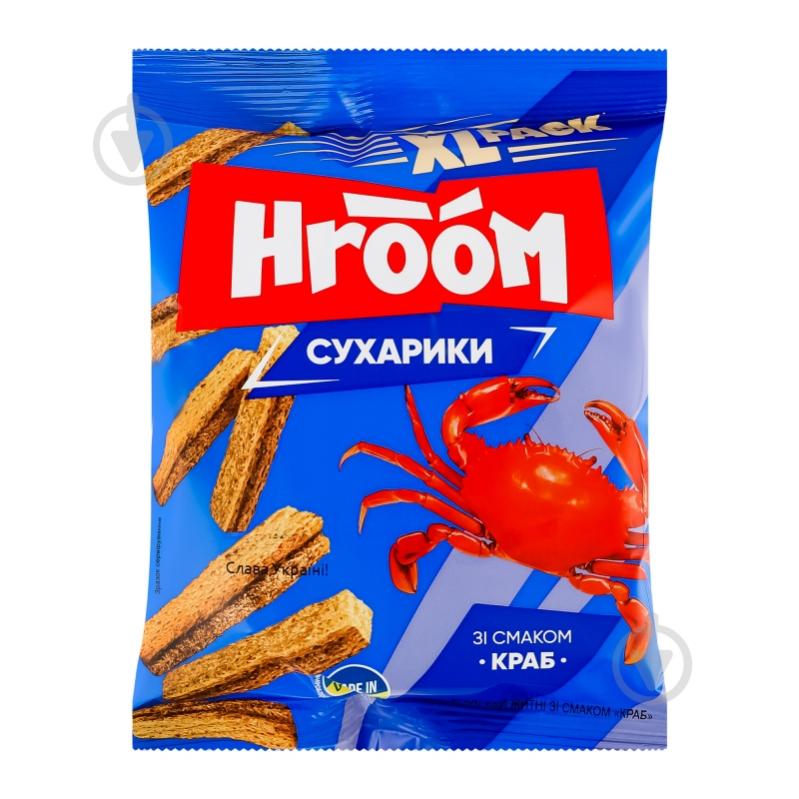 Житні сухарики HROOM Краб 100 г - фото 4