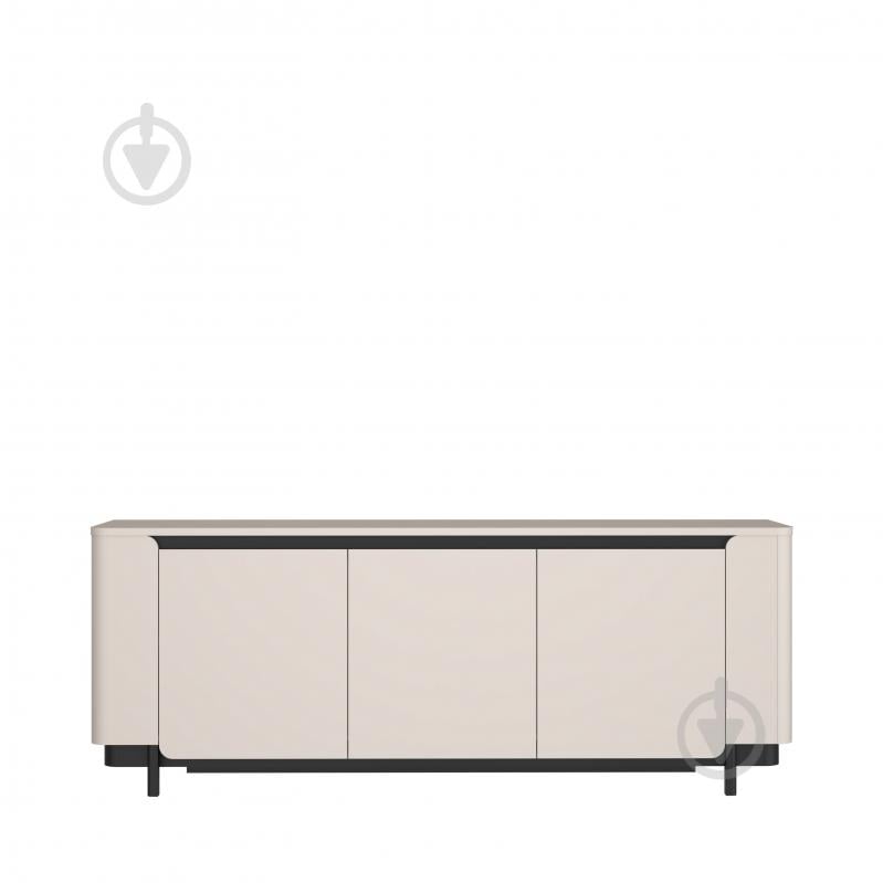 Комод Forte Meble Vodol 3d 2049x779x448 мм чорний/бежевий - фото 2 Комод Forte Meble Vodol 3d 2049x779x448 мм чорний/бежевий - фото 2