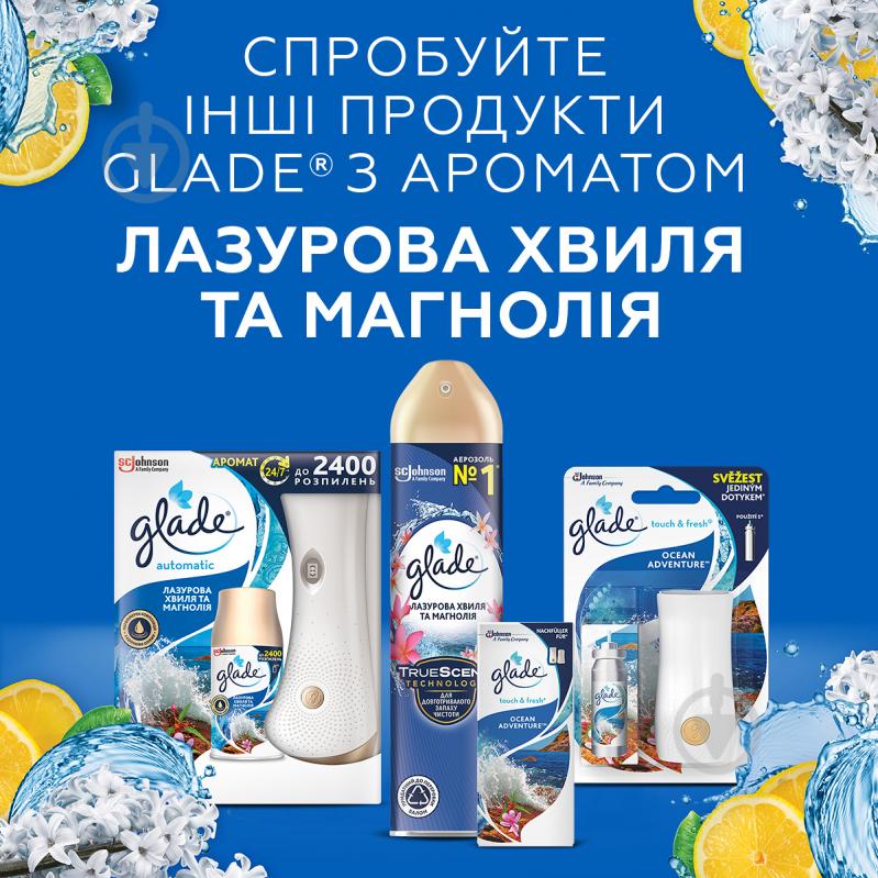 Микроспрей Glade Лазурная волна и магнолия 10 мл - фото 3