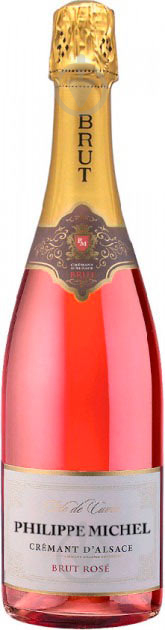 Вино игристое Philippe Michel розовое брют 12% 0,75 л - фото 1