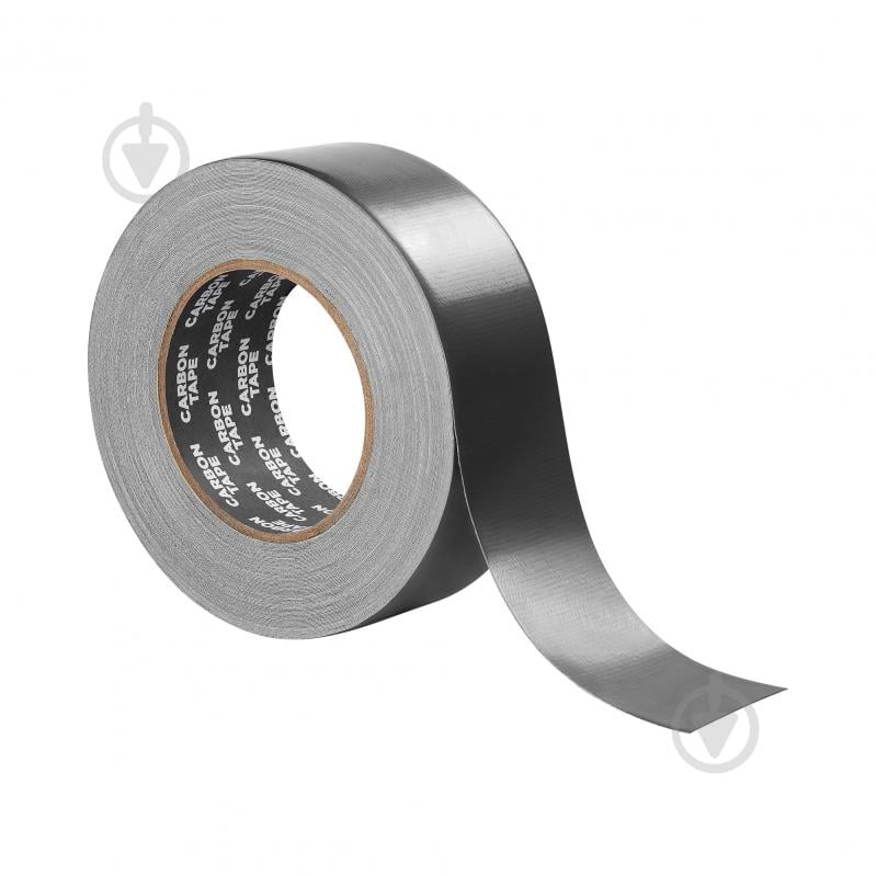 Армована стрічка CARBON TAPE Ultimate Silver 7007 Carbon Tape 48 мм 25 м сірий - фото 3