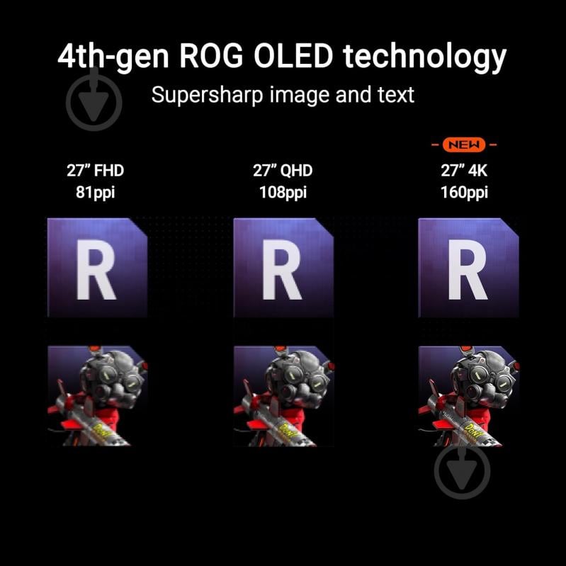 Монитор Asus ROG Swift OLED PG27UCDM 26,5" (90LM0B30-B01971) - фото 2