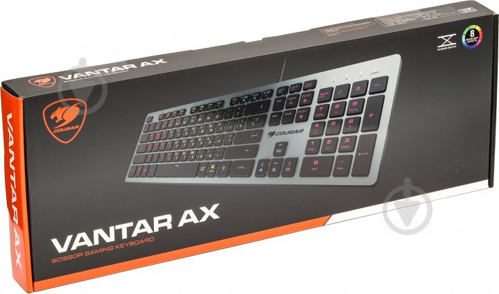 Клавіатура Cougar black (Vantar AX USB Black) - фото 12