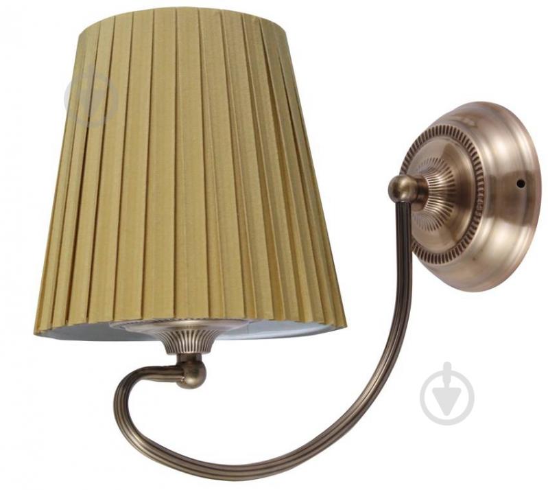 Бра Candellux MOZART 1xE27 коричневый/патина 21-33963 - фото 1