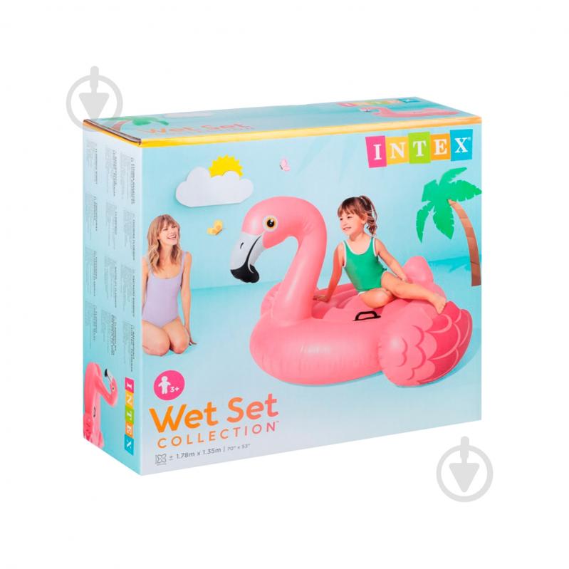 Плот надувной Intex Фламинго 57558 - фото 4