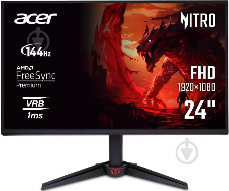 Монітор Acer Nitro VG240YP6bip 23,8" (UM.QV0EE.609) - фото 1