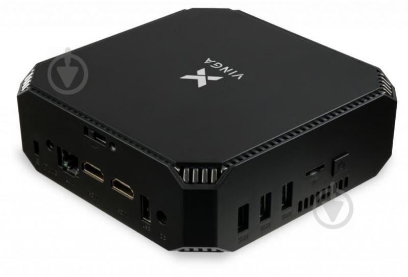 Комп'ютер Vinga Mini PC V500 (V500J4105.8240WP) black - фото 1