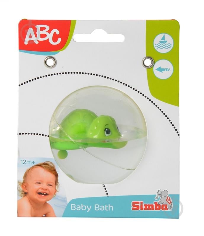 Игрушка для ванной Simba Черепашка в шаре блистер - фото 1