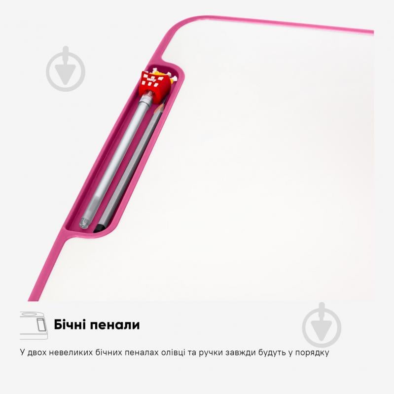 Комплект парта і стілець Evo-kids Evo-06 Plus Pink - фото 11 Комплект парта і стілець Evo-kids Evo-06 Plus Pink - фото 11