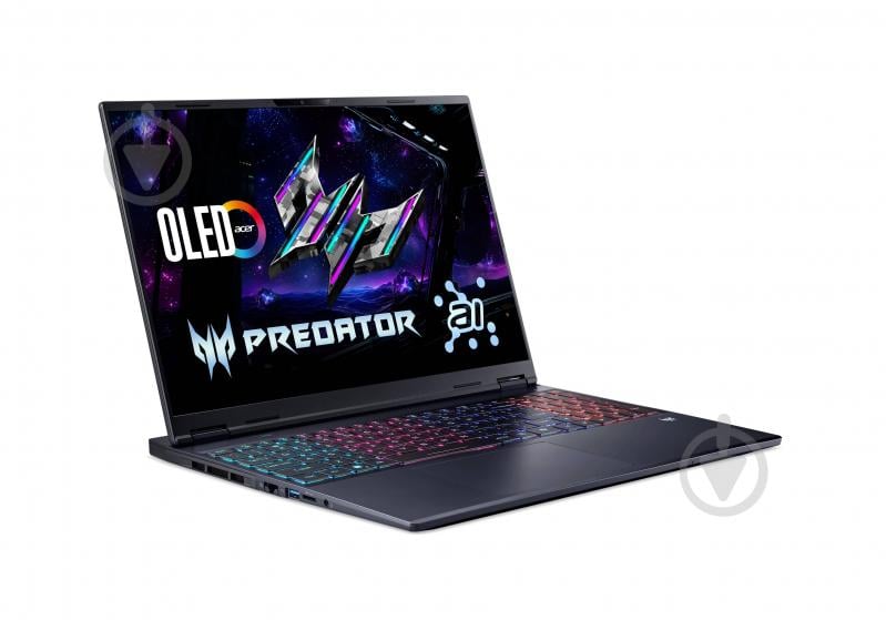 Ноутбук Acer Predator Helios Neo 16S AI PHN16S-71 16" (NH.QZEEU.006) abyssal black - фото 2 Ноутбук Acer Predator Helios Neo 16S AI PHN16S-71 16" (NH.QZEEU.006) abyssal black - фото 2