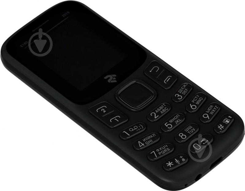 Мобільний телефон 2E E180 2019 Dual Sim black 680576170033 - фото 8