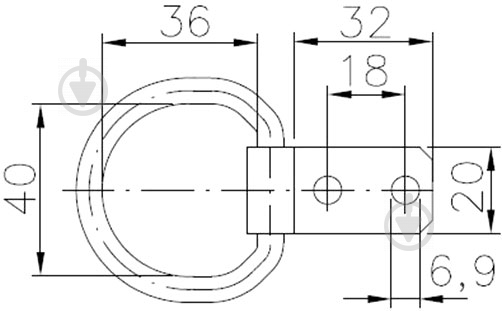 Петля ZBF 50-1 AL-KO 1860049 - фото 2