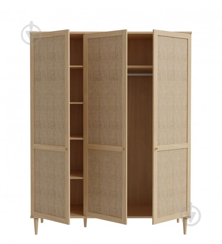 Шкаф Forte Meble 3d CALASETTA 2081х1648х521 мм дуб элегант / дуб элегант - фото 4