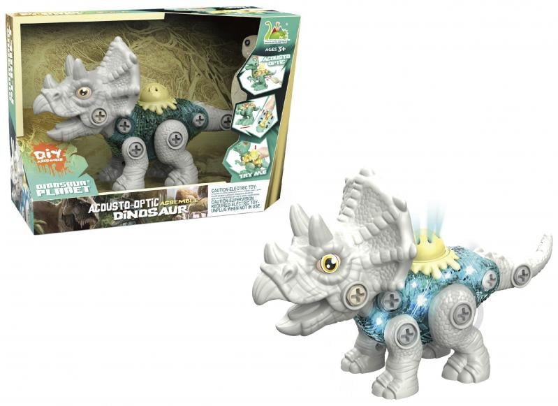 Динозавр DINOSAURS'ISLAND TOYS Трицератопс RS018E - фото 1