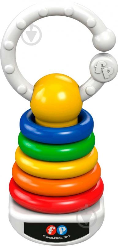 Погремушка Fisher Price пирамидка - фото 1 Погремушка Fisher Price пирамидка - фото 1