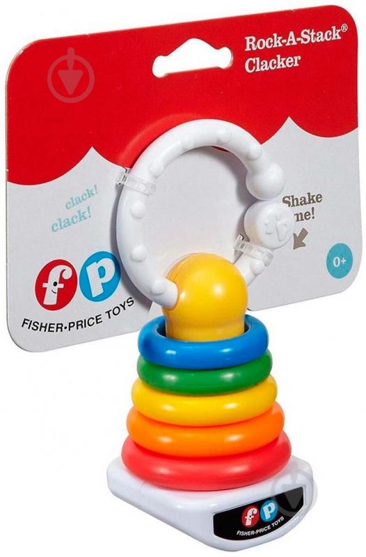 Погремушка Fisher Price пирамидка - фото 2 Погремушка Fisher Price пирамидка - фото 2
