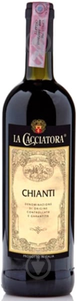 Вино La Cacciatora Chianti D.O.C.G. червоне сухе 0,75 л - фото 1