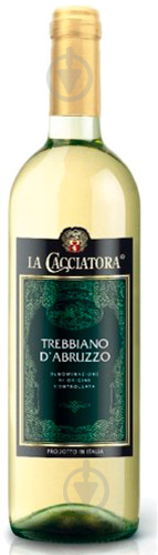 Вино La Cacciatora Trebbiano D abruzzo D. O. C. біле сухе 0,75 л - фото 1