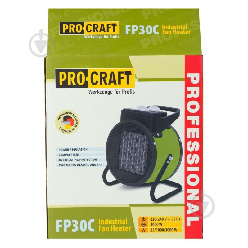 Тепловентилятор ProCraft FP-30С 3 кВт 230 В - фото 14 Тепловентилятор ProCraft FP-30С 3 кВт 230 В - фото 14