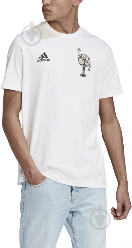 Футболка Adidas Lil Stripe Nmbr GE4687 р.XL білий - фото 8