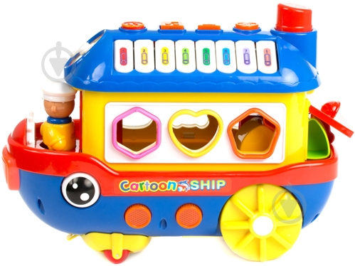 Сортер Wen Sheng Лодочка GW04145 - фото 3 Сортер Wen Sheng Лодочка GW04145 - фото 3