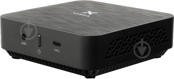 Комп'ютер Vinga Mini PC V600 (V600AM300U.4128W1P) black/silver - фото 1