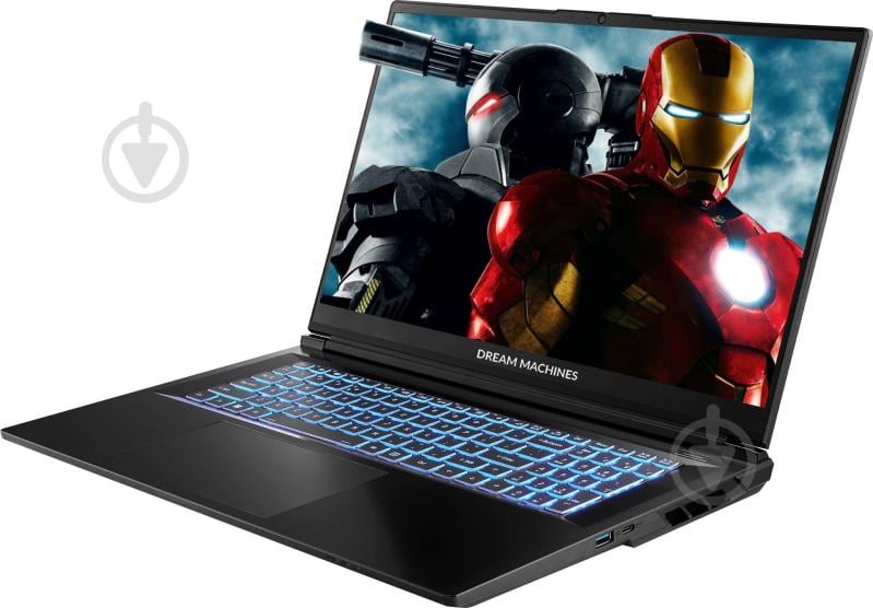 Ноутбук Dream Machines RG5060-17 17,3" (RG5060-17UA30) black - фото 3