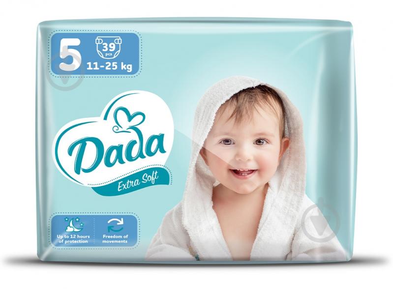 Подгузники Dada Extra Soft Junior 5 11-25 кг 39 шт. - фото 1