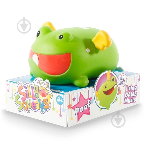 Игрушка музыкальная Silly Squeaks Нотка Пуф Си - фото 1