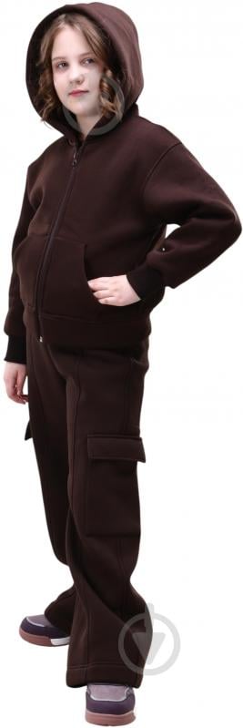 Костюм Bibo утеплений р.140 коричневий 9624 - фото 2