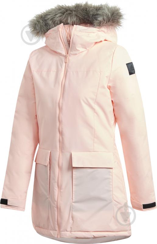 Куртка-парка женская зимняя Adidas W XPLORIC Parka GE7791 р.XS розовая - фото 1