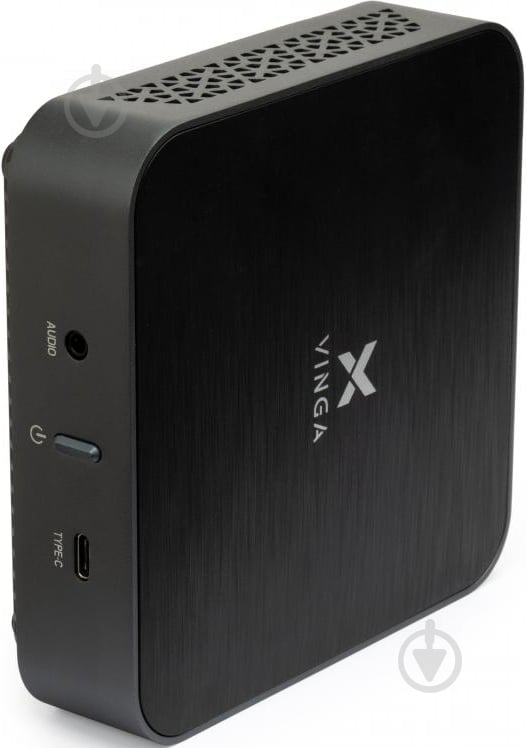 Компьютер Vinga Mini PC V600 (V600AM300U.16256) black/silver - фото 3