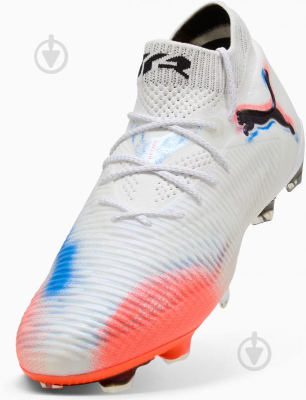 Бутсы Puma FUTURE 8 ULTIMATE FG 10858101 р.46 белый - фото 5