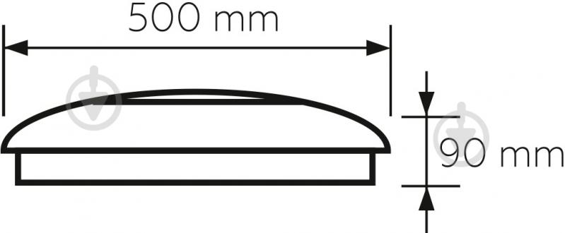 Світильник світлодіодний Eurolamp Mirror Сircle з пультом ДК 72 Вт білий 3000-6500 К - фото 4