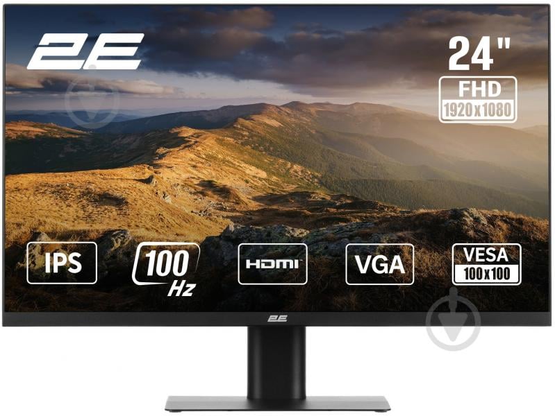 Монитор 2E F2425B 23,8" (2E-F2425B-01.EU) - фото 1