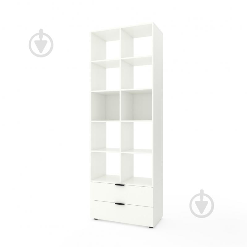 Шафа Metkas Home A033 2ш ЛДСП 2300х800х420 мм білий сніг / білий сніг - фото 1