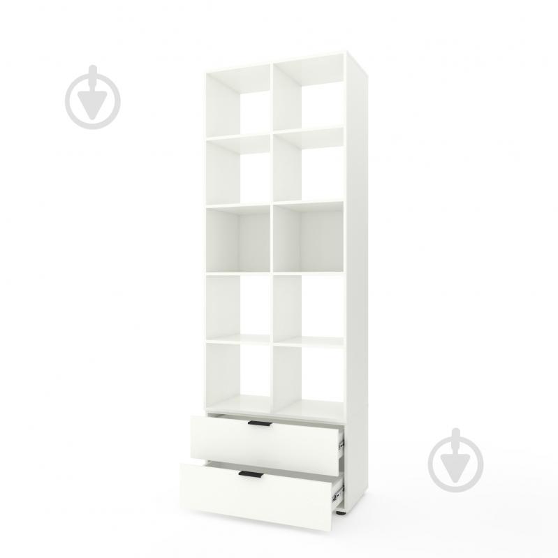 Шафа Metkas Home A033 2ш ЛДСП 2300х800х420 мм білий сніг / білий сніг - фото 2