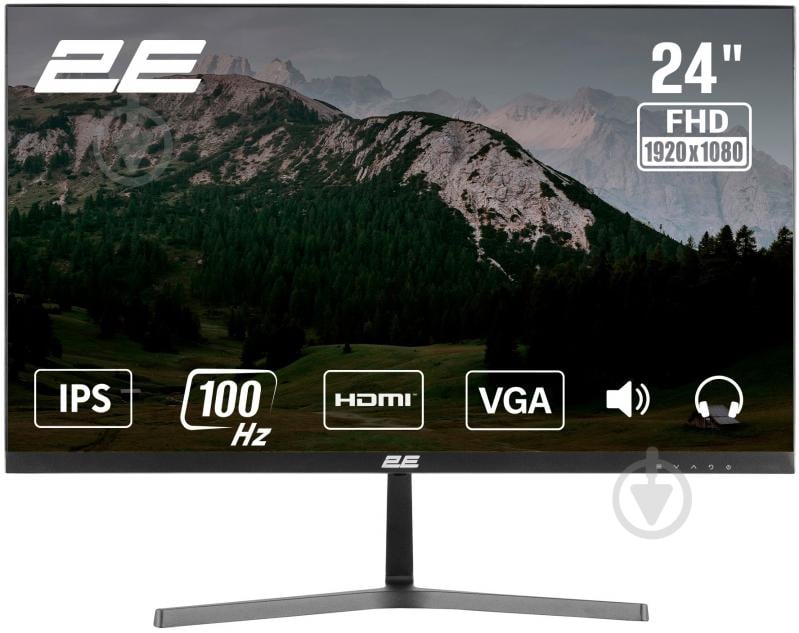 Монитор 2E D2425B 23,8" (2E-D2425B-01.EU) - фото 1