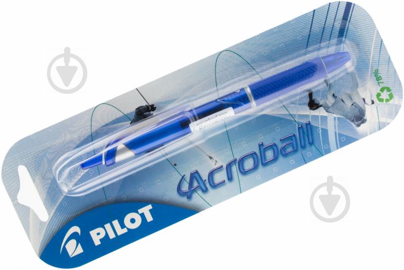 Ручка шариковая Pilot ACROBALL BPAB-15F-L синяя - фото 3