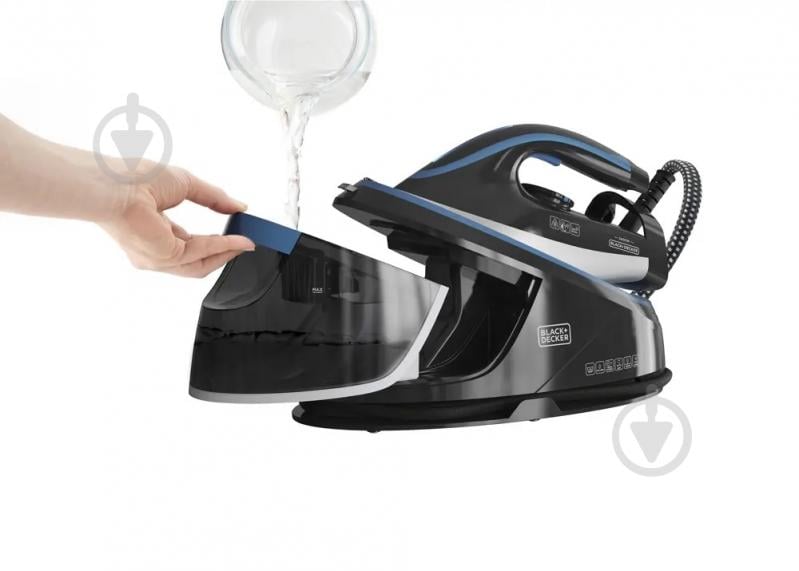 Утюг с парогенератором Black+Decker BXSS2401E - фото 9